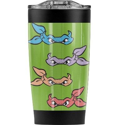 TMNT Masks Steel Tumbler 20oz Coffee Travel Mug