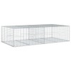 vidaXL Gabion Basket Silver Galvanized Iron Large Heavy Weight Capacity - 2 of 4