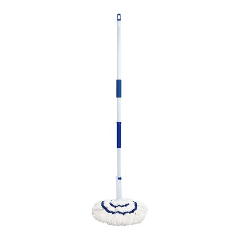 Twist and Shout Mop - Award Winning Hand Push Spin Mop from the Original  Inventor - 2 Microfiber Mop Heads Included 