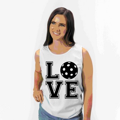 Simply Sage Market Pickleball Love Garment Dyed Tank