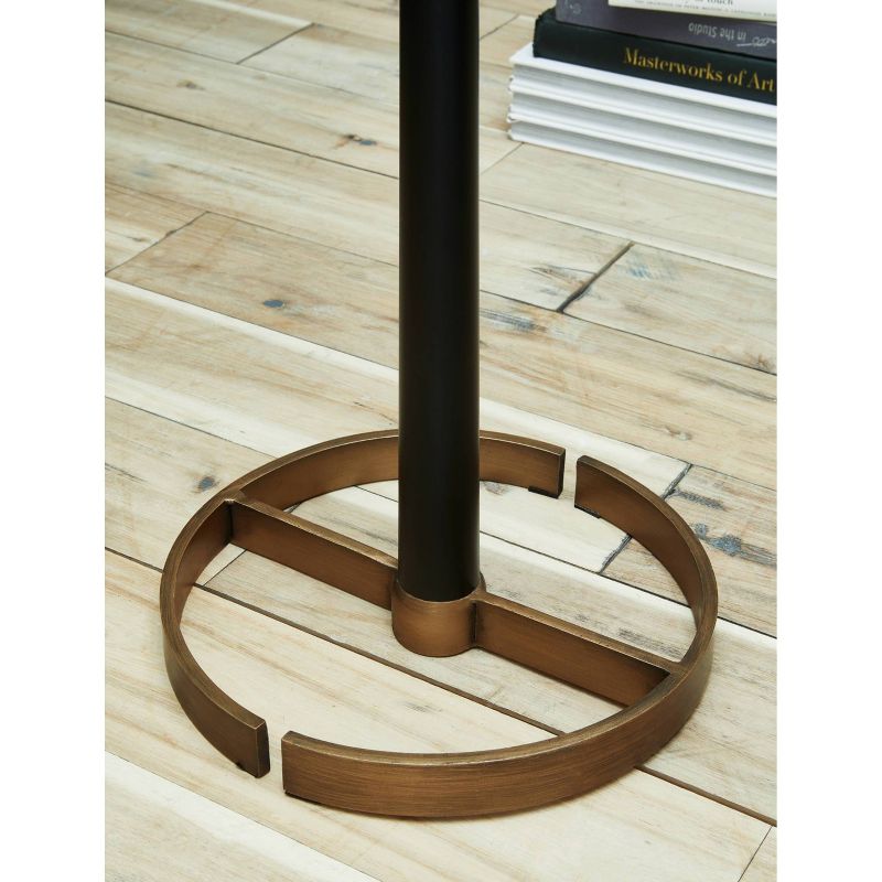 Amadell Metal Floor Lamp Black/Gold - Signature Design by Ashley, 4 of 5