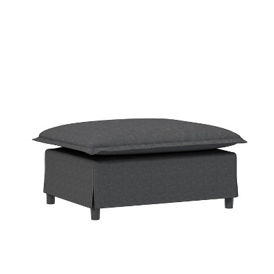 Modular Chenille Upholstered Sectional Sofa, Cloud Couch with Throw Pillows for Living Room - ModernLuxe
