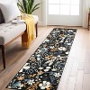 World Rug Gallery Beige Multi Garden Floral Indoor Area Rug - 2 of 4