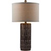 Mark & Day Rauris 26"H x 14"W x 14"D Modern White Table Lamps - image 4 of 4