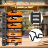 MaseiKar 2 Pack Pot and Pan Rack, Pot Rack Organizers, Kitchen Organization & Storage Rack, Adjustable Pot Lid Holders & Pan Rack - 4 of 4