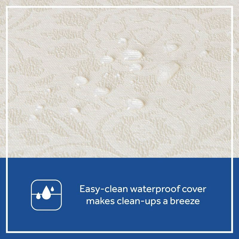 Sealy Antibacterial Waterproof Contoured Diaper Changing Pad, 3 of 11