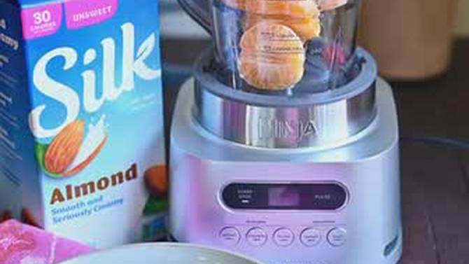 Silk Unsweetened Almond Milk - 96 fl oz, 2 of 11, play video