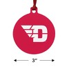 University of Dayton Flyers Logo Aluminum Holiday Christmas Tree Ornament - 3 of 4