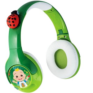 eKids Cocomelon Wireless Headphones for Kids – Green (CO-B42.EXV22) - 1 of 4