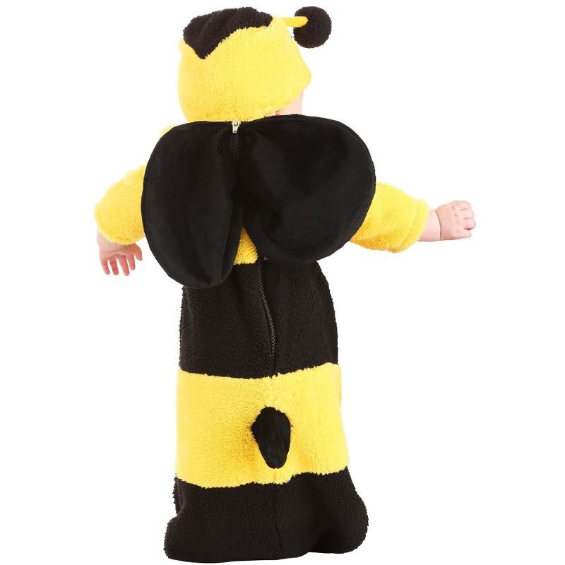 HalloweenCostumes.com Plush Infant Bumble Bee Costume, 3 of 4