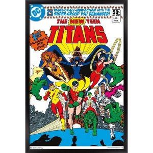 Trends International DC Comics - Teen Titans - The New Teen Titans #1 Framed Wall Poster Prints - 1 of 4