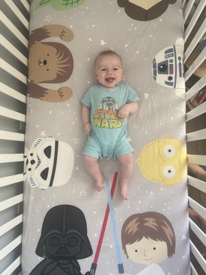Lambs & Ivy Star Wars Signature Rebels Rule Cotton Fitted Crib/Toddler Sheet