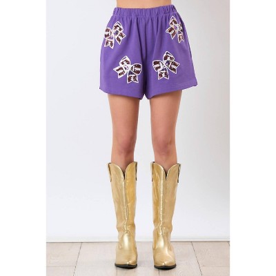 Women's Terry Gameday Shorts - FANTASTIC FAWN
