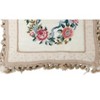 C&F Home 16" x 16" Floral Wreath Needlepoint Pillow - image 3 of 4