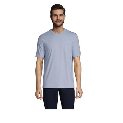 Lands' End Men's Super-t Short Sleeve T-shirt With Pocket : Target