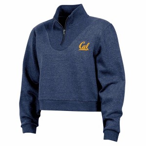 NCAA California Golden Bears Women's Quarter Zipped Sweatshirt - 1 of 3