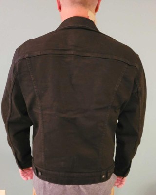 Levi's® Men's Long Sleeve Trucker Jacket - Black Denim S : Target