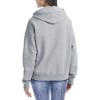 Blue Ice Apparel Women's Loose Fit Fleece-Lined Full-Zip Hoodie - 2 of 4