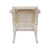 International Concepts Set of Two Aspen Panel Chairs - 3 of 4