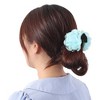Unique Bargains Women's Fashion Rose Flower Hairpin Hairdo Clip 3.35"x3.15"x2.76" 1 Pc - 2 of 4