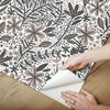 RoomMates Cat Coquillette Porcelain Garden Gray Peel and Stick 1pc Wallpaper - 2 of 4