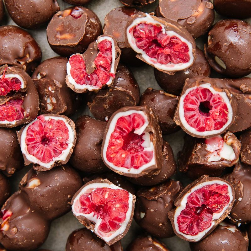Tru Fru White &#38; Dark Chocolate Frozen Whole Raspberries  - 8oz, 4 of 15