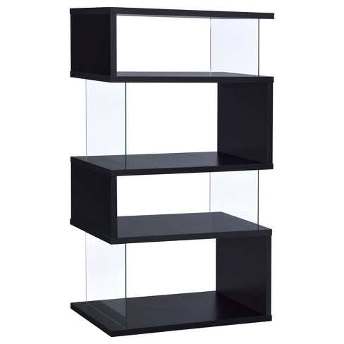 Target glass hot sale bookcase