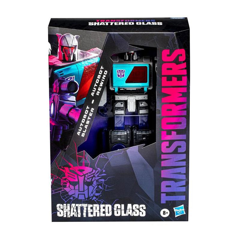 Autobot Blaster IDW Shattered Glass IDW Shattered Glass Voyager Class | Transformers Generations Shattered Glass Collection Action figures, 3 of 6