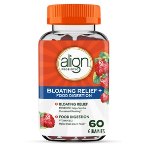 Align Bloating & Food Digestion Gummies - 60ct - 1 of 4