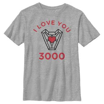 Boy's Marvel Avengers Endgame I Love You 3000 T-Shirt