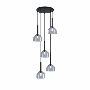 Artcraft Lighting Kali 5 - Light Chandelier in  Black - 1 of 1