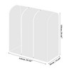 Unique Bargains Garment Bags PEVA Clothes Cover Bags with Zipper - 2 of 4