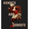 Kickoffs & Cookouts American Football Adult Crew Neck Long Sleeve Shirt - 2 of 2