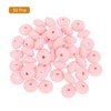 Unique Bargains Round Loose Silicone Beads for Keychain Jewelry Making 50 Pcs - 3 of 4