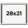 PosterPalooza | Minimalist Shadow Box Silver Picture Frame - UV Acrylic, Backing Board, Hanging Hardware - 2 of 4