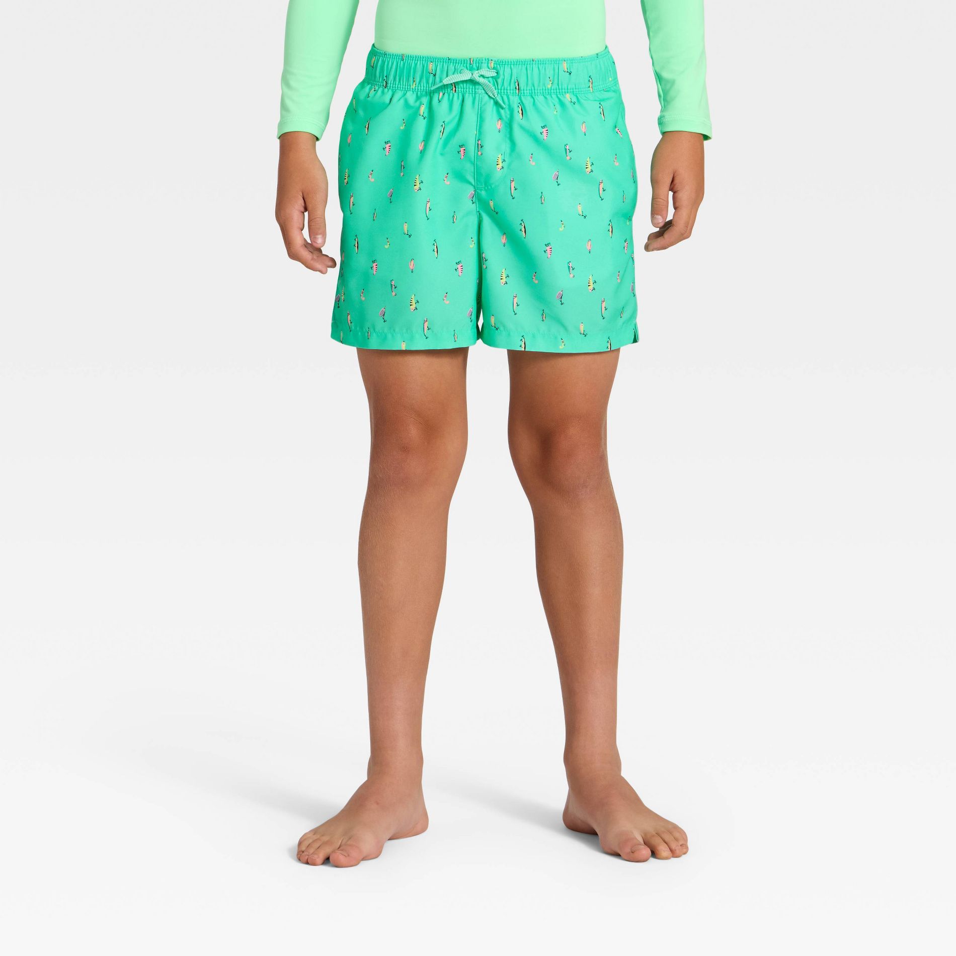 Boys' Swim Shorts - art class™ Aqua Splash