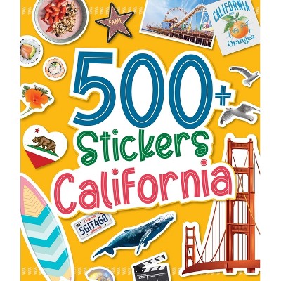 500 Stickers: California - (Regional Sticker Books) by  Duopress Labs (Paperback)