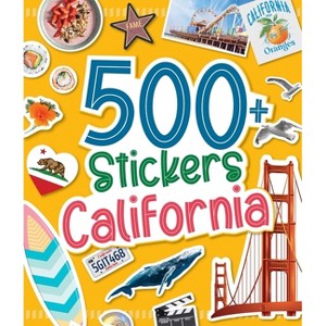 500 Stickers: California - (Regional Sticker Books) by  Duopress Labs (Paperback) - 1 of 1