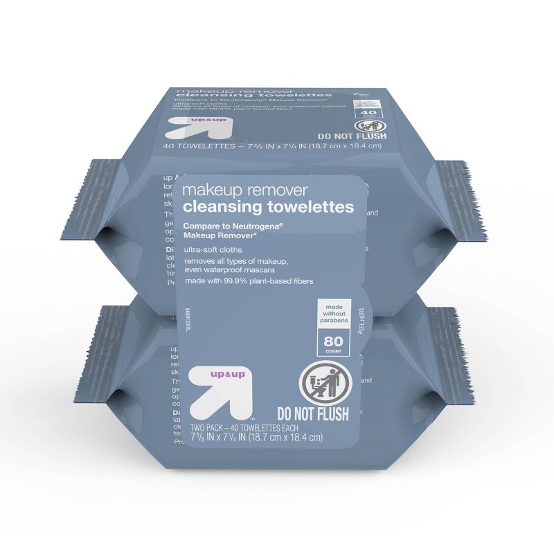 Makeup Remover Facial Wipes - up & up™, 3 of 14