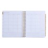 russel+hazel 2024-25 Weekly/Monthly 9.5"x7.6" Spiral Dew: Planner, Acrylic & Paper, July-June, Teen & Adult - 3 of 4