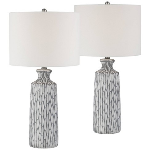 Modern grey deals table lamp