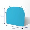 Peace Nest Solid Outdoor Patio Seat Cushion Set of 4 - 3 of 4
