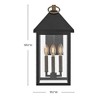 Lark Rhett 3 - Light Wall Light in  Black - 2 of 4