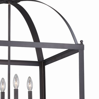 Juliet 8-Light Architectural Bronze Lantern Pendant