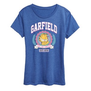 Women's - Garfield - Collegiate I Came I Saw I Complained Short Sleeve Graphic T-Shirt - 1 of 4
