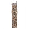 Women Full Slip Under Dresses Sleeveless Adjustable Spaghetti Strap Cami Maxi Dress Nightgowns Sleepwear - 3 of 4
