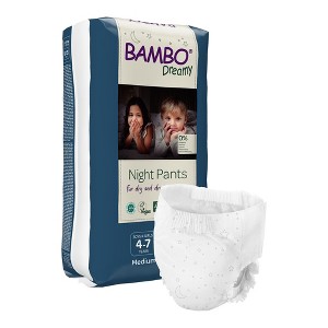 Bambo Dreamy Night Pant Youth Training Pants Size 4 to 7 Years 33 to 77 lbs. 1000024824, 10 Ct - 1 of 4