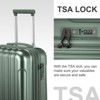 KTMBDW 2 Piece Luggage Set, 20" Carry-On Expandble Luggage Hardside Lightweight Suitcase,14" Mini Cosmetic Cases with TSA Lock & Spinner Wheels - 4 of 4