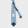 Boys' Gingham Woven Zip Necktie - Cat & Jack™ Green - 2 of 3