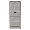 NicBex 5 Drawer Dresser with Superior Top Modern Closet Organizers and Storage Chests of Drawers for Bedroom, Living Room, Hallway - 3 of 4